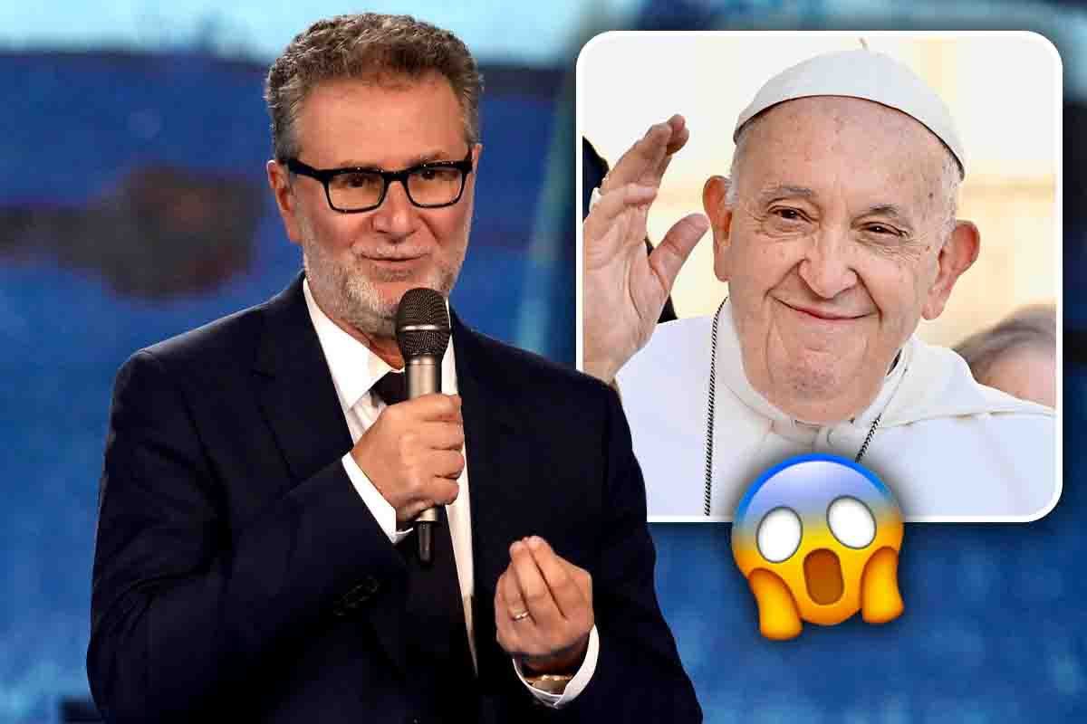 Fabio Fazio risponde male a Papa Francesco, la frase è virale ...