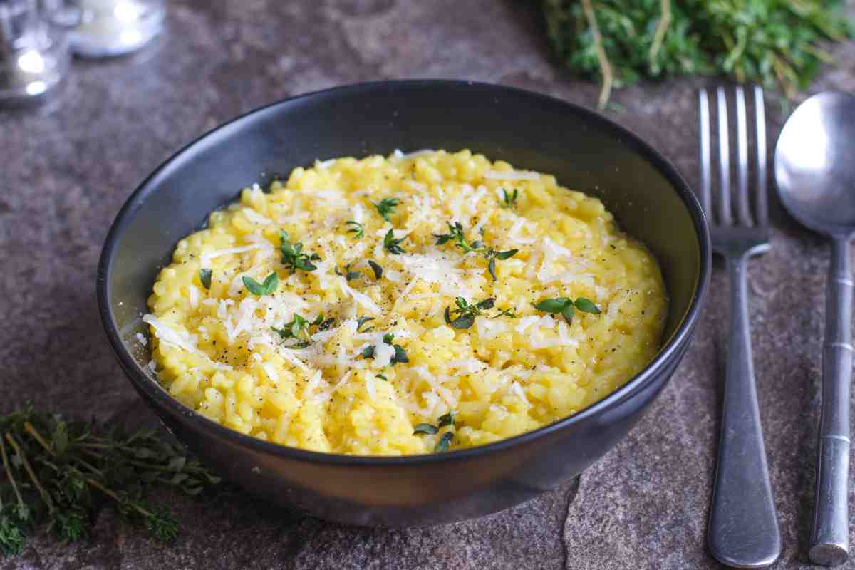 Ricetta risotto aglio olio e peperoncino