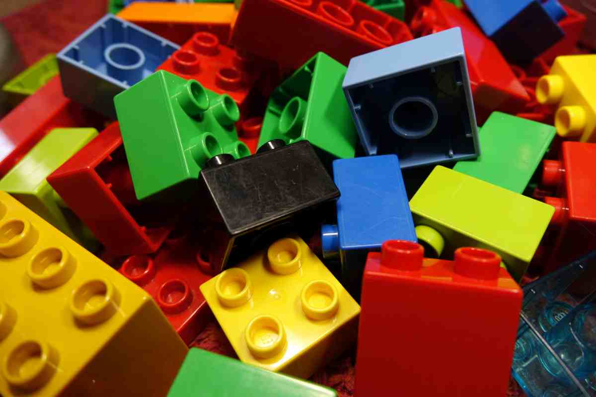 Mattoncini Lego colorati