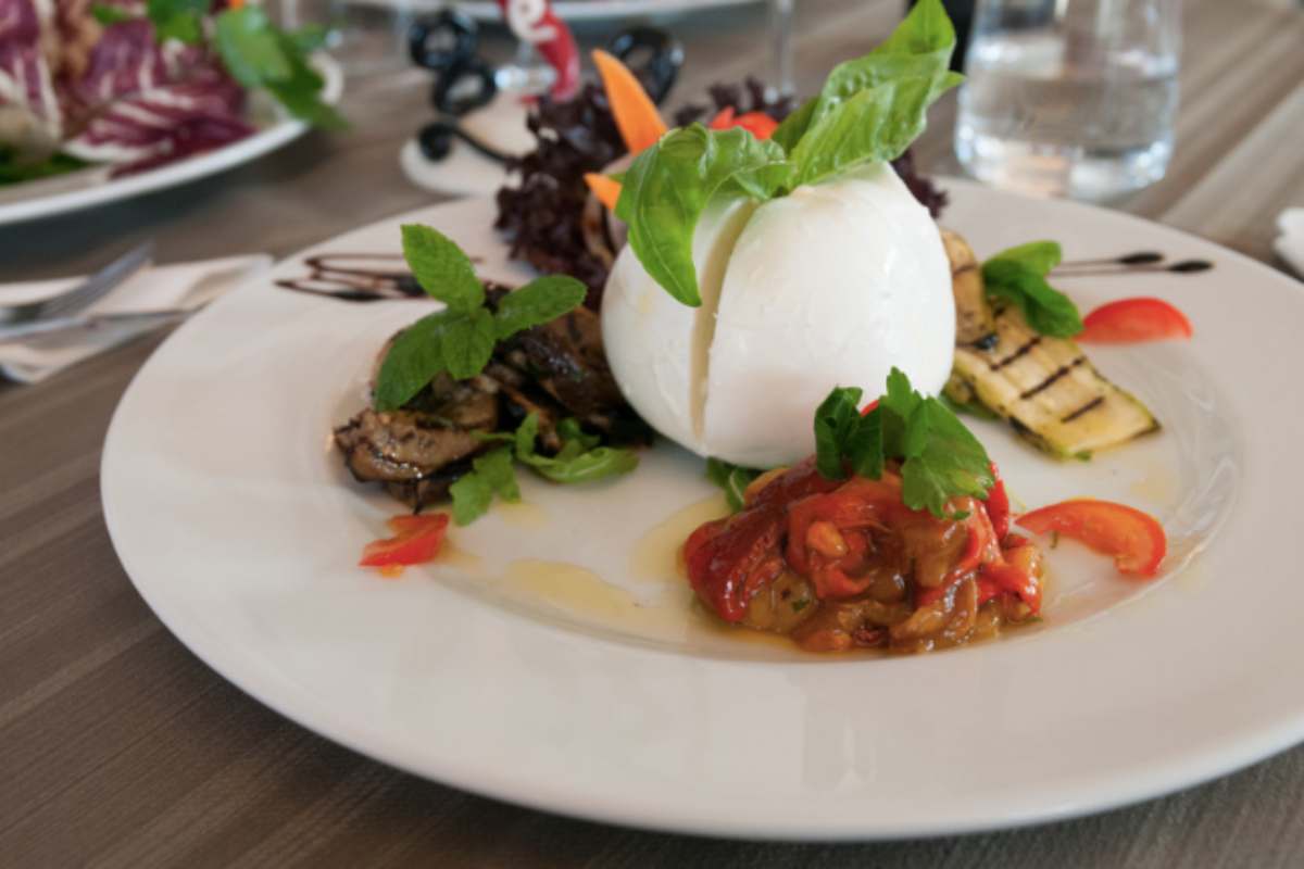 Mozzarella di bufala prodotto di livello superiore