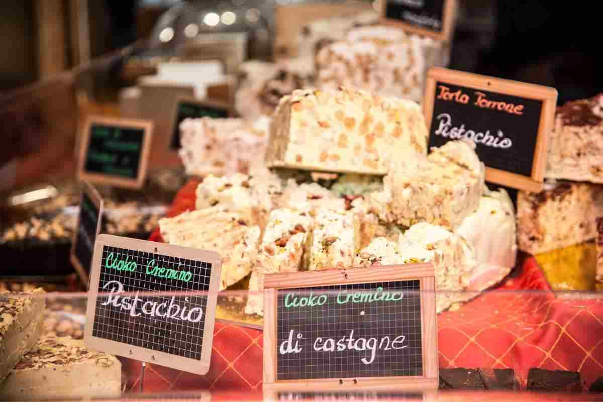 conservare torrone industriale e fatto in casa