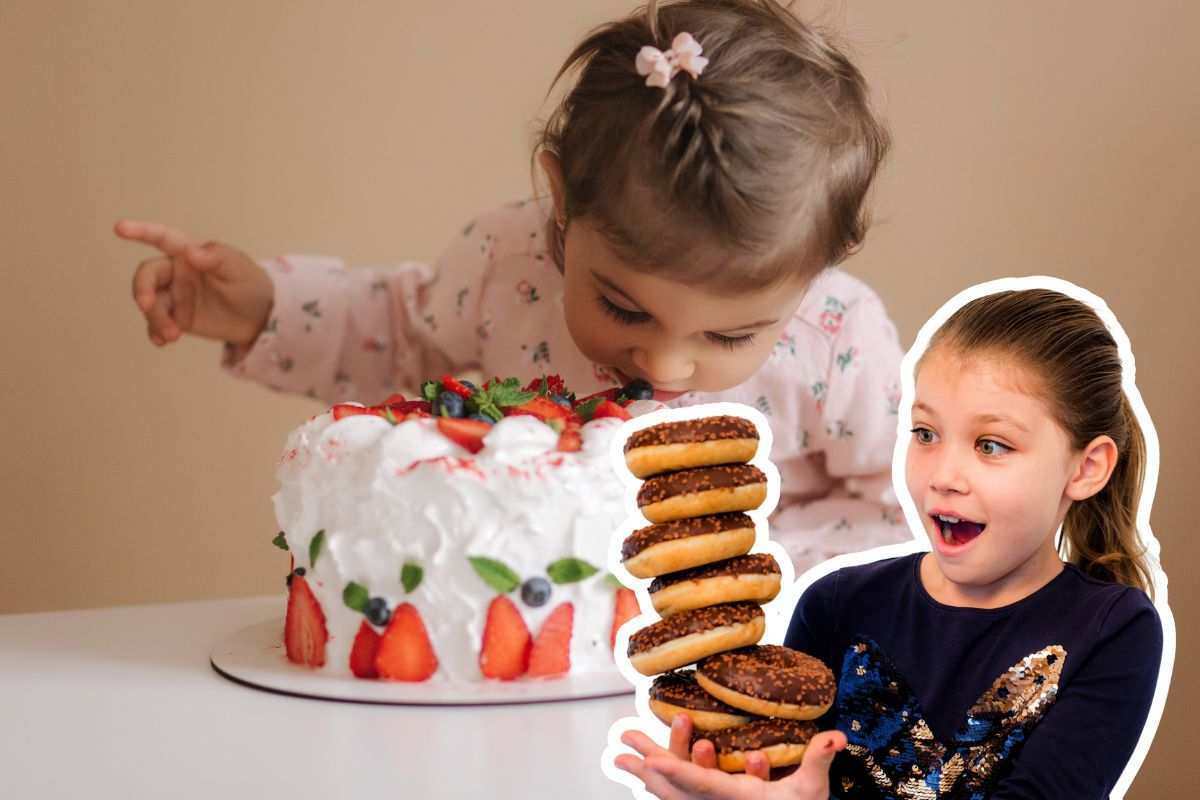 perché ai bambini piacciono tanto i dolci